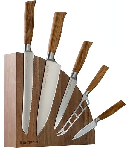 Amazon.com: Messermeister Meridian Elite 8-Piece Magnet Block Set
